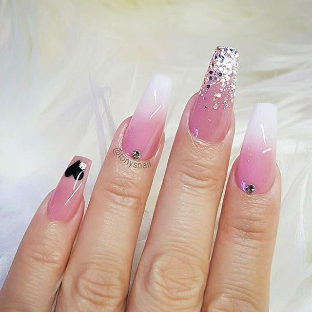 100 Gorgeous Nail Art Design Ideas Wedding Nails With Glitter Bridal