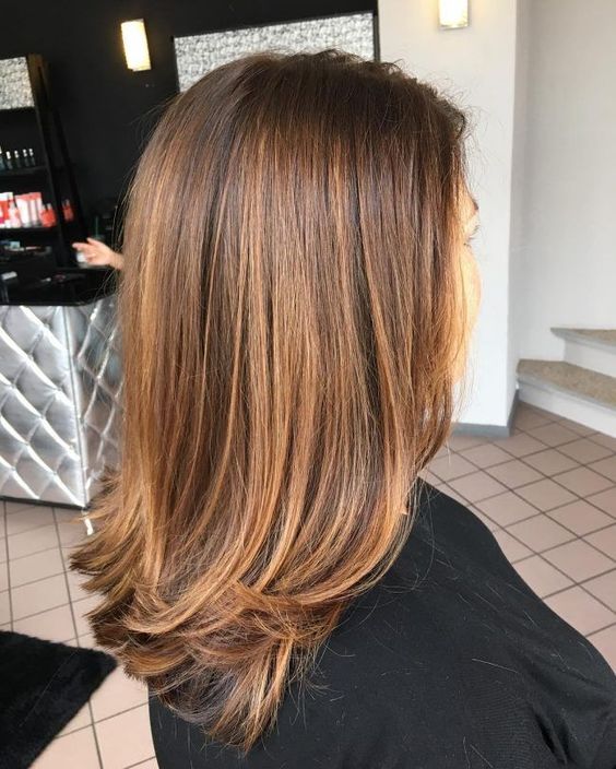 Brown Balayage Highlights Beachy Balayage Hair Color Balayage