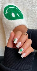 The Cutest Nail Art Designs For All Age Green Smiley Face Nails