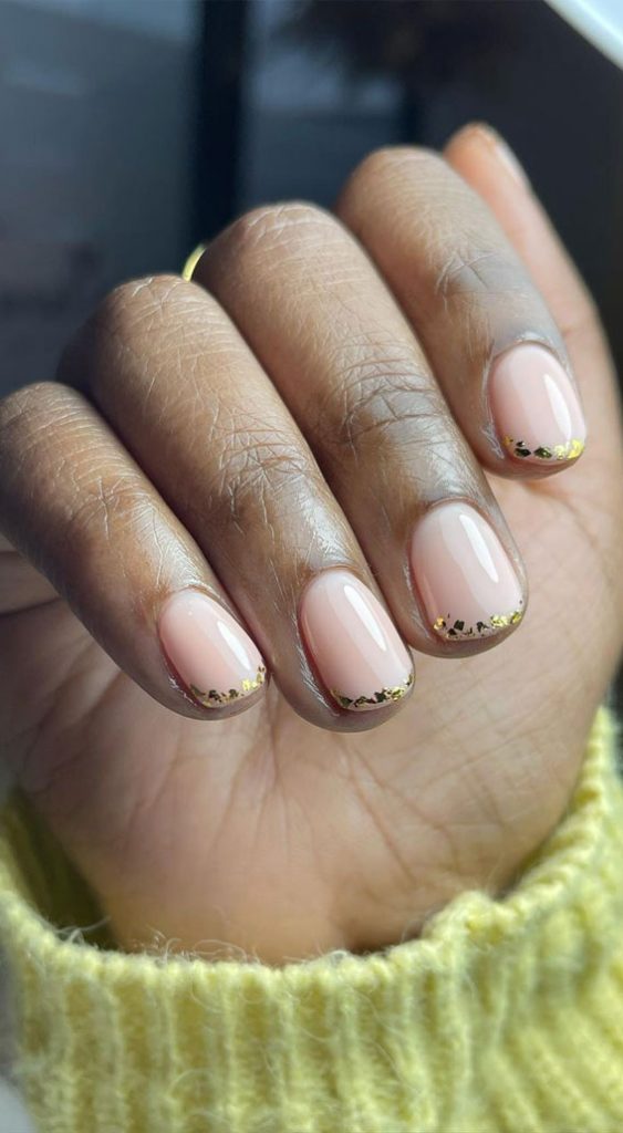 Barely There Nail Designs For Any Skin Tone Pale Pink Short Nails