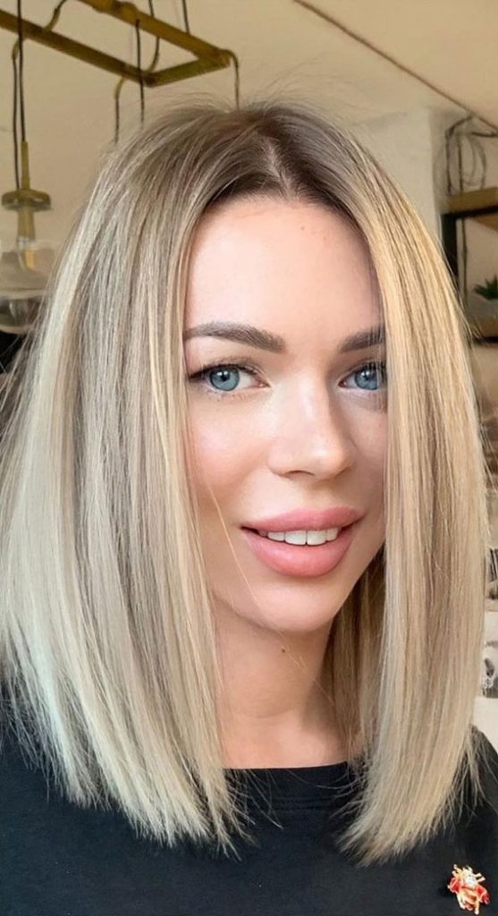 Trendy Lob Haircuts Hairstyles In Honey Long Bob Beauty