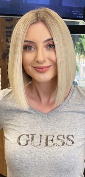 Trendy Lob Haircuts Hairstyles In Omber Light Honey Long Bob