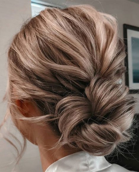 Stunning Updos For Any Occasion In Clean Textured Updo