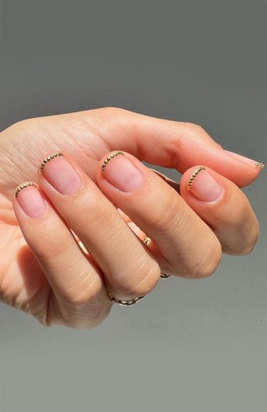 Prettiest Autumn Nail Trends To Try Now Embellished Tips