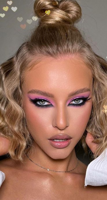 Stunning Makeup Ideas For Every Occasion Pink And Smokey Combo