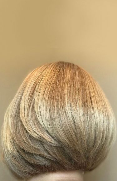 Haircut Hairstyles For Women Over Golden Blonde Bob Haircut