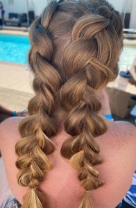 Braided Hairstyles To Try Right Now Boho Pancake Dutch Braids