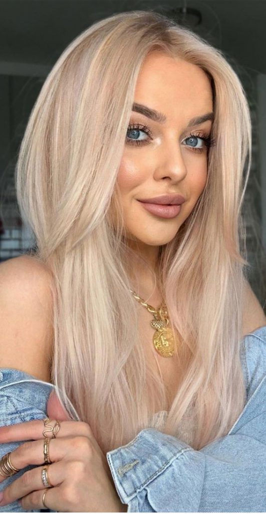 40 Dirty Blonde Hair Colour Ideas Warm Dirty Blonde With Soft Rose