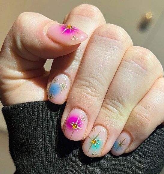 Star Nails Are Trending Now Gem Star Nails