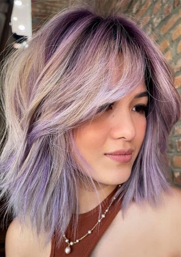 Alluring Hair Colour Ideas For Trendsetters Lavender Enchantment