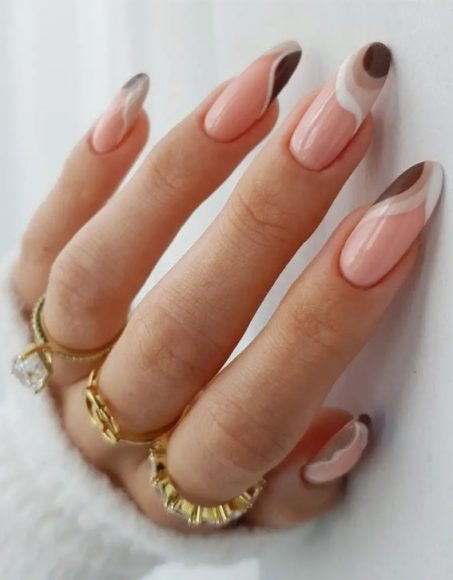 27 Glamorous Soft And Subtle Autumn Nail Designs Shades Of Nude