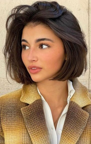 43 Structured Sophistication Bob Haircut Ideas Brunette Soft Bob