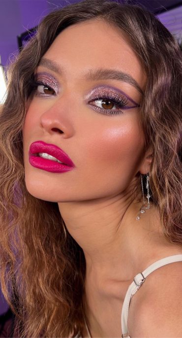 Glamour Gleam Festive Season Makeup Inspiration Shimmery