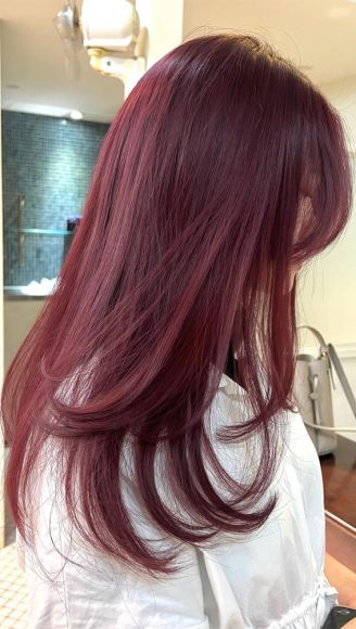 Enchanting Winter Hair Colour Ideas Mulled Wine Magic