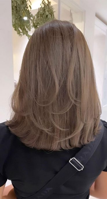 Enchanting Winter Hair Colour Ideas Mushroom Long Bob