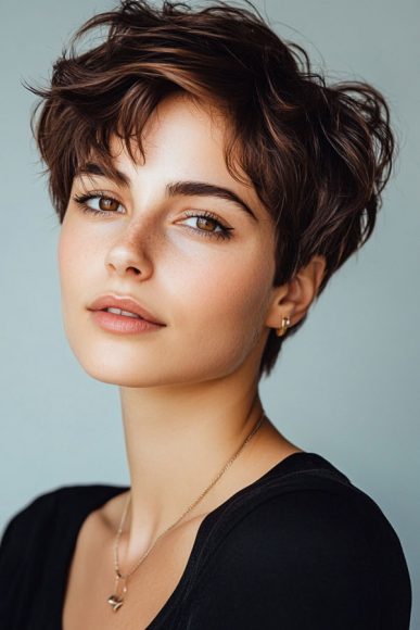 Messy Pixie Hairstyles For A Carefree Look Classic Tousled Pixie