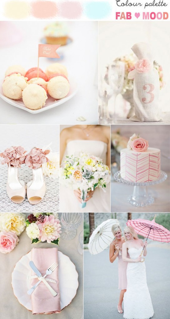 Pastel Wedding Colors Palette Ideas Pastel Wedding Color Schemes