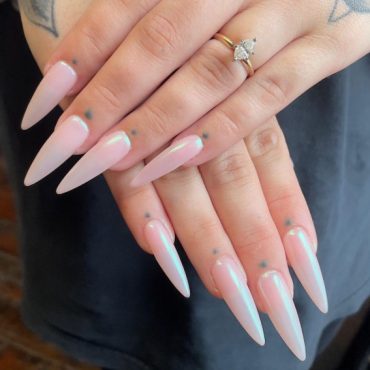 Glazed Donut Nails To Try Yourself Stiletto Nails Fab Mood