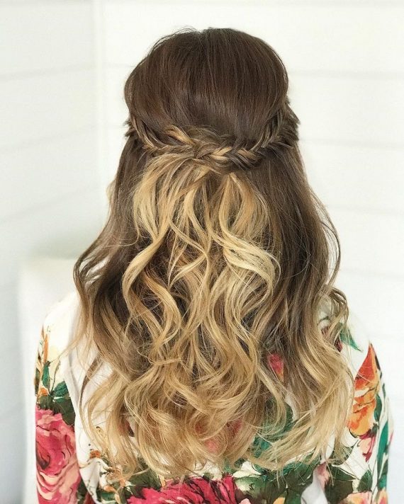 Gorgeous Ways To Wear Your Hair Down For Your Wedding