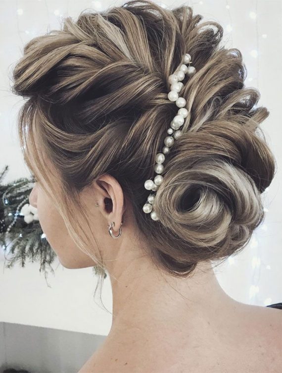 The Most Romantic Bridal Updos Wedding Hairstyles