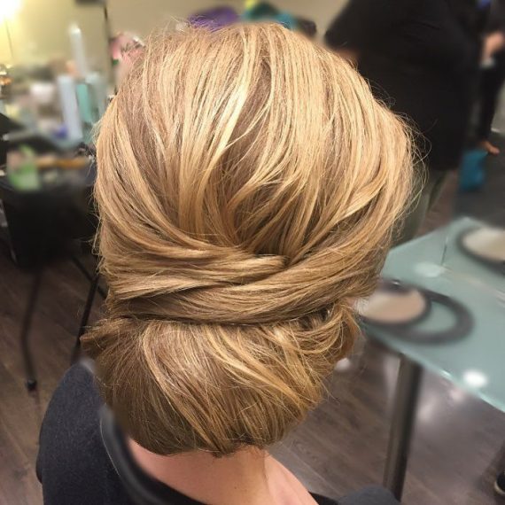 Textured Updo That's Still Breathtaking