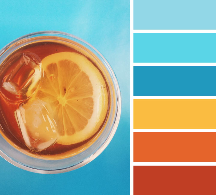 orange-and-teal-color-scheme-summer-color-palette