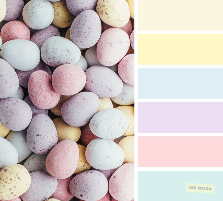 Easter Pastel Color Palette Graphic by AfifShop · Creative Fabrica