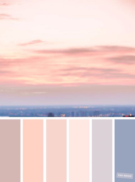 Blush Tones : Pretty Blush Color Scheme