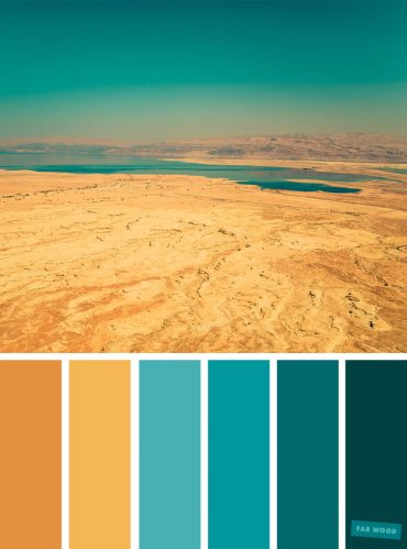 Color Inspiration Teal And Yellow Color Scheme Color Palette