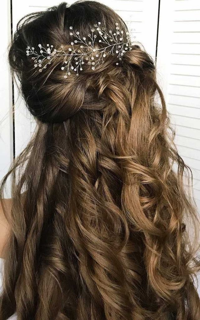 44 Gorgeous Half up half down hairstyles