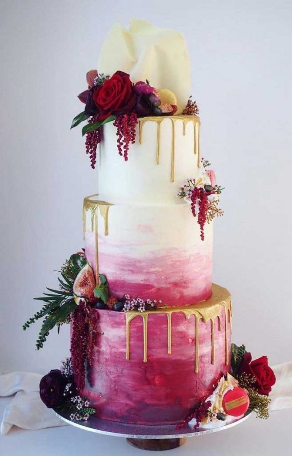 100 Pretty Wedding Cakes To Inspire You For An Unforgettable Wedding 