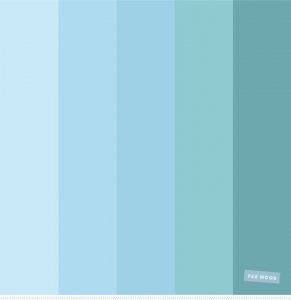 Color Inspiration : Blue , Teal And Sea Green Color Palette