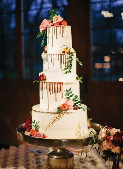 32 Jaw-Dropping Pretty Wedding Cake Ideas