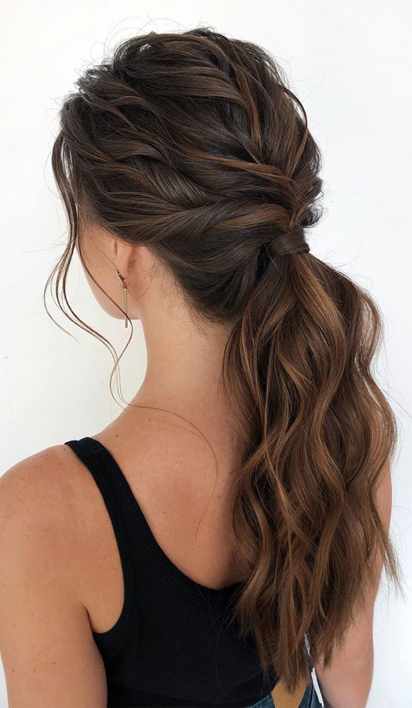 50 Modern Low Ponytail Hairstyle Ideas for Women in 2022