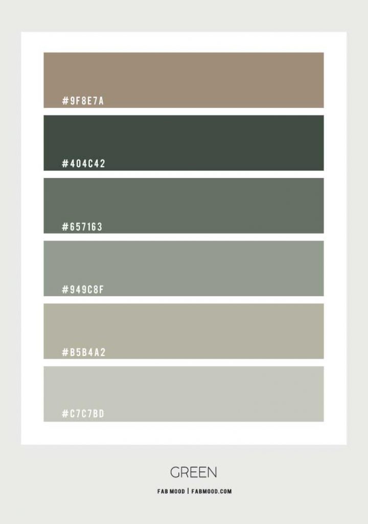 Green bedroom - 15 Earth Tone Colors For Bedroom { Shades of Green }