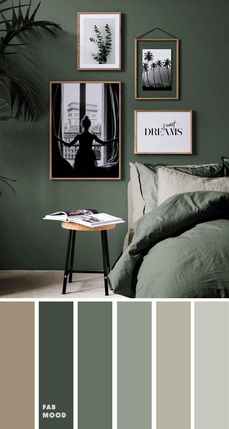 Green bedroom - 15 Earth Tone Colors For Bedroom { Shades of Green }