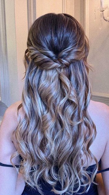 43 Gorgeous Half Up Half Down Hairstyles 