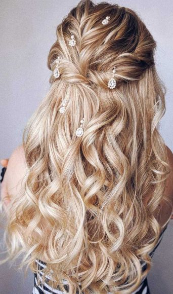 43 Gorgeous Half Up Half Down Hairstyles