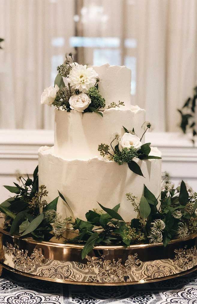 The 50 Most Beautiful Wedding Cakes – White wedding cake