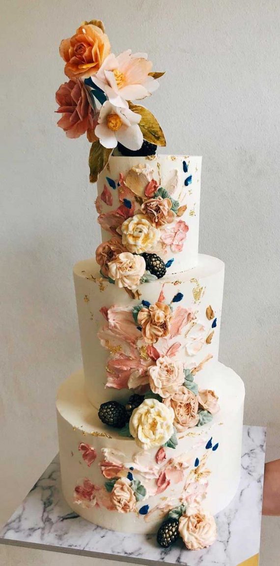 The 50 Most Beautiful Wedding Cakes Three Tier Wedding Cake