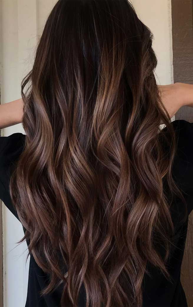 Try These Dark Hair Colors For Fall