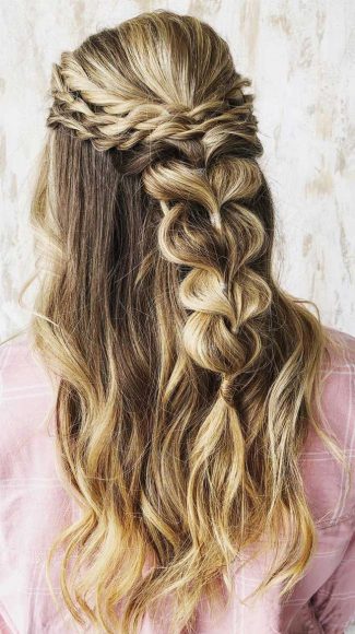 43 Gorgeous Half Up Half Down Hairstyles