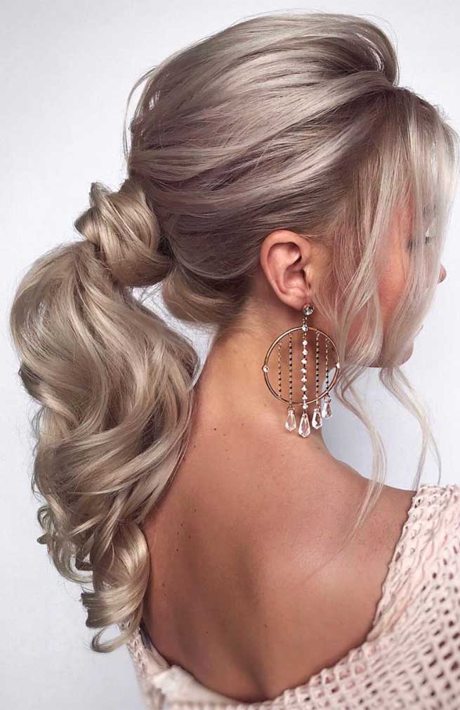 Messy Ponytail On the Edge of Glory  LoveHairStylescom