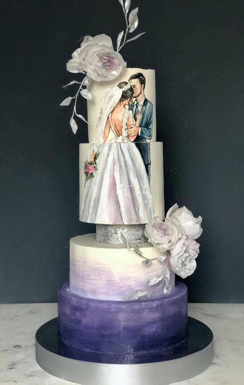Marble Wedding Cake [2024 Guide & FAQs] | Wedding Forward
