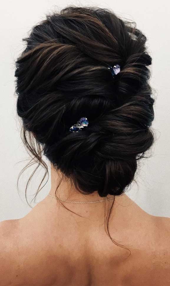 beautiful wedding hairstyles, updos, wedding updos, bridal hair, wedding hair #weddinghair