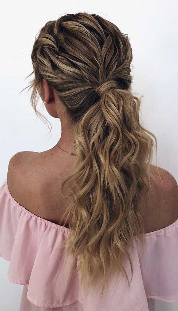65 The Most Creative And Fascinating Ponytail Hairstyles One Could Ever See  | Cute ponytail hairstyles, Tail hairstyle, Prom ponytail hairstyles