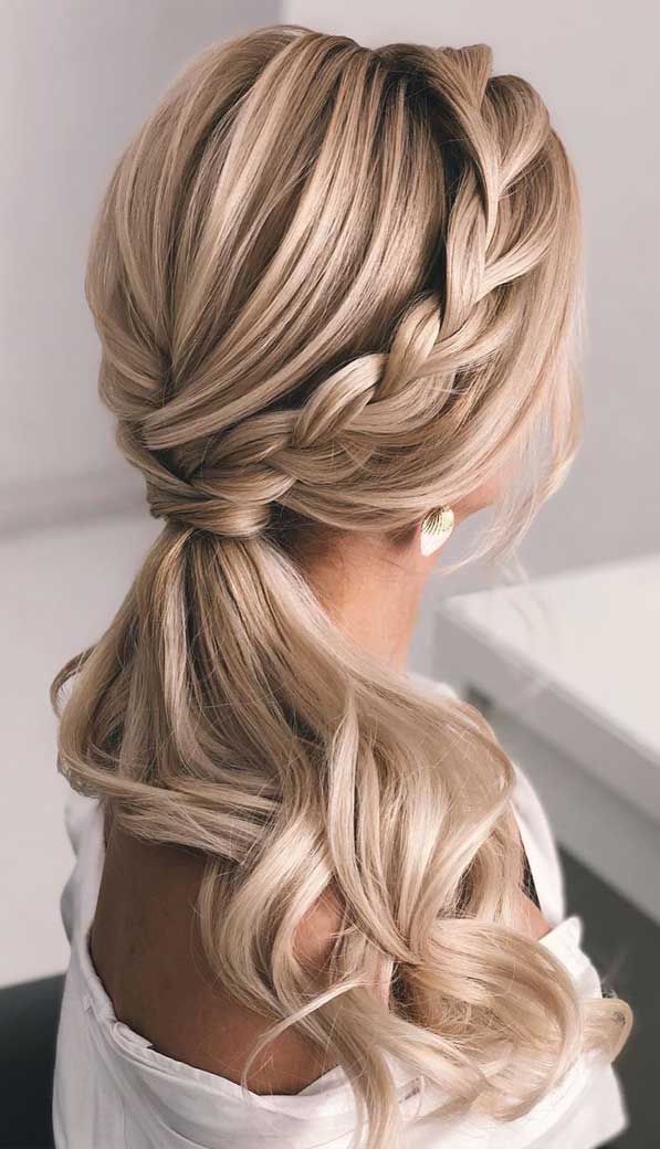 prom ponytail hairstyles