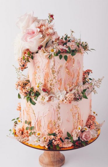 57 Pretty Wedding Cakes Almost Too Pretty To Cut