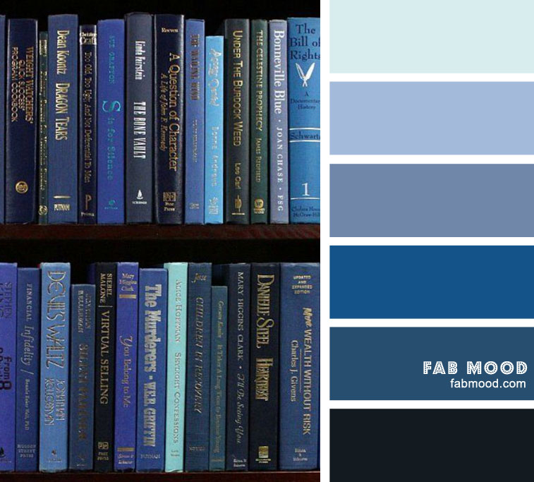 Blue Color Palette Names