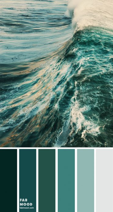 Emerald Green Ocean Color Inspiration